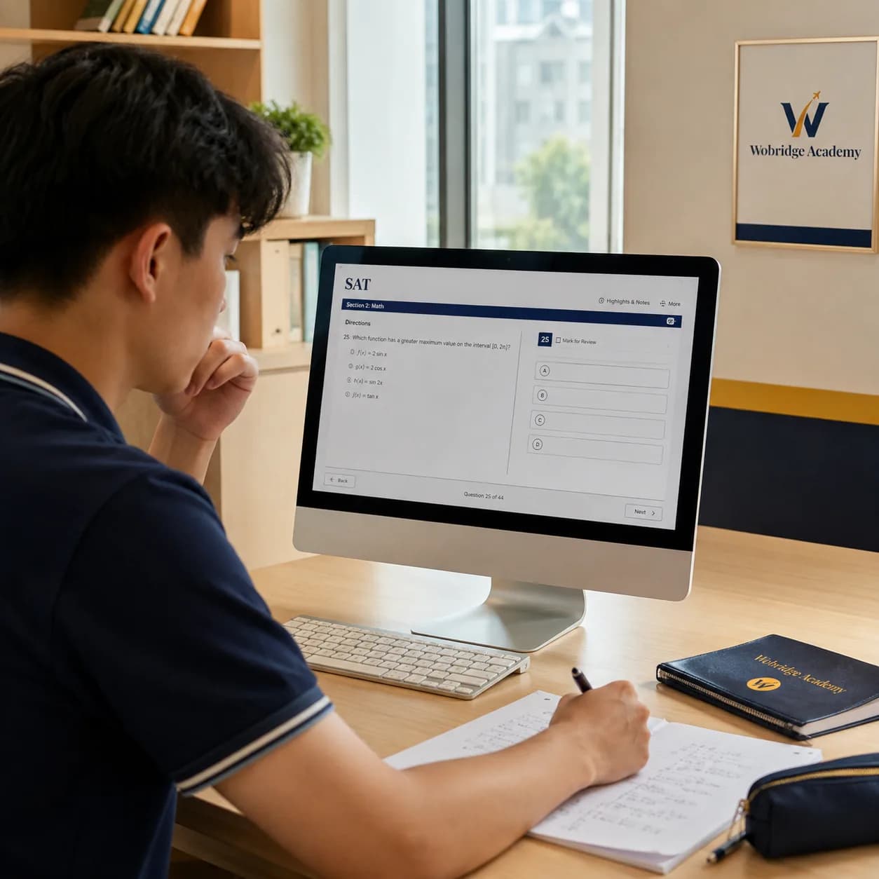 Lớp học chương trình SAT tại Wobridge Academy