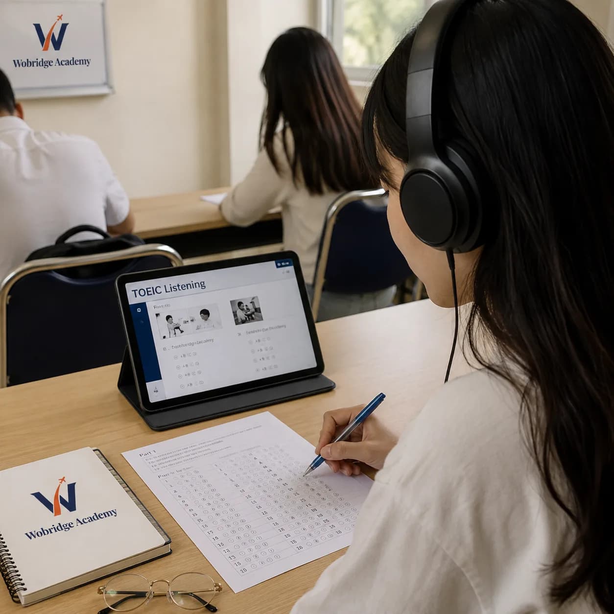Lớp học chương trình TOEIC tại Wobridge Academy
