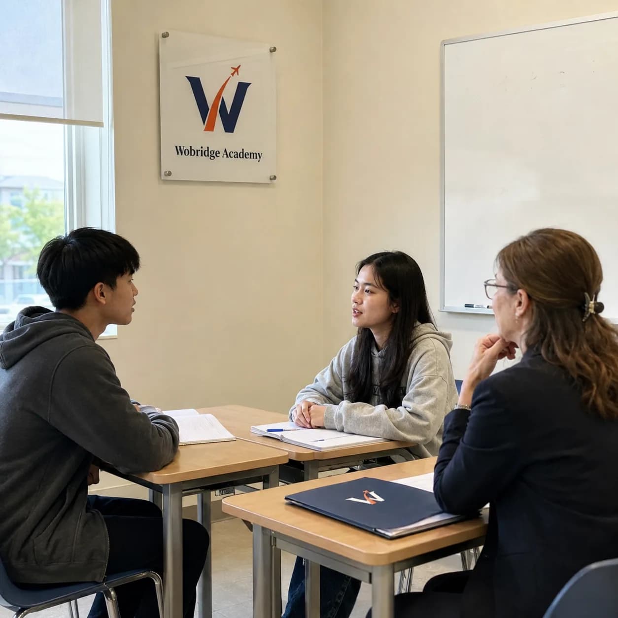 Lớp học chương trình VSTEP tại Wobridge Academy