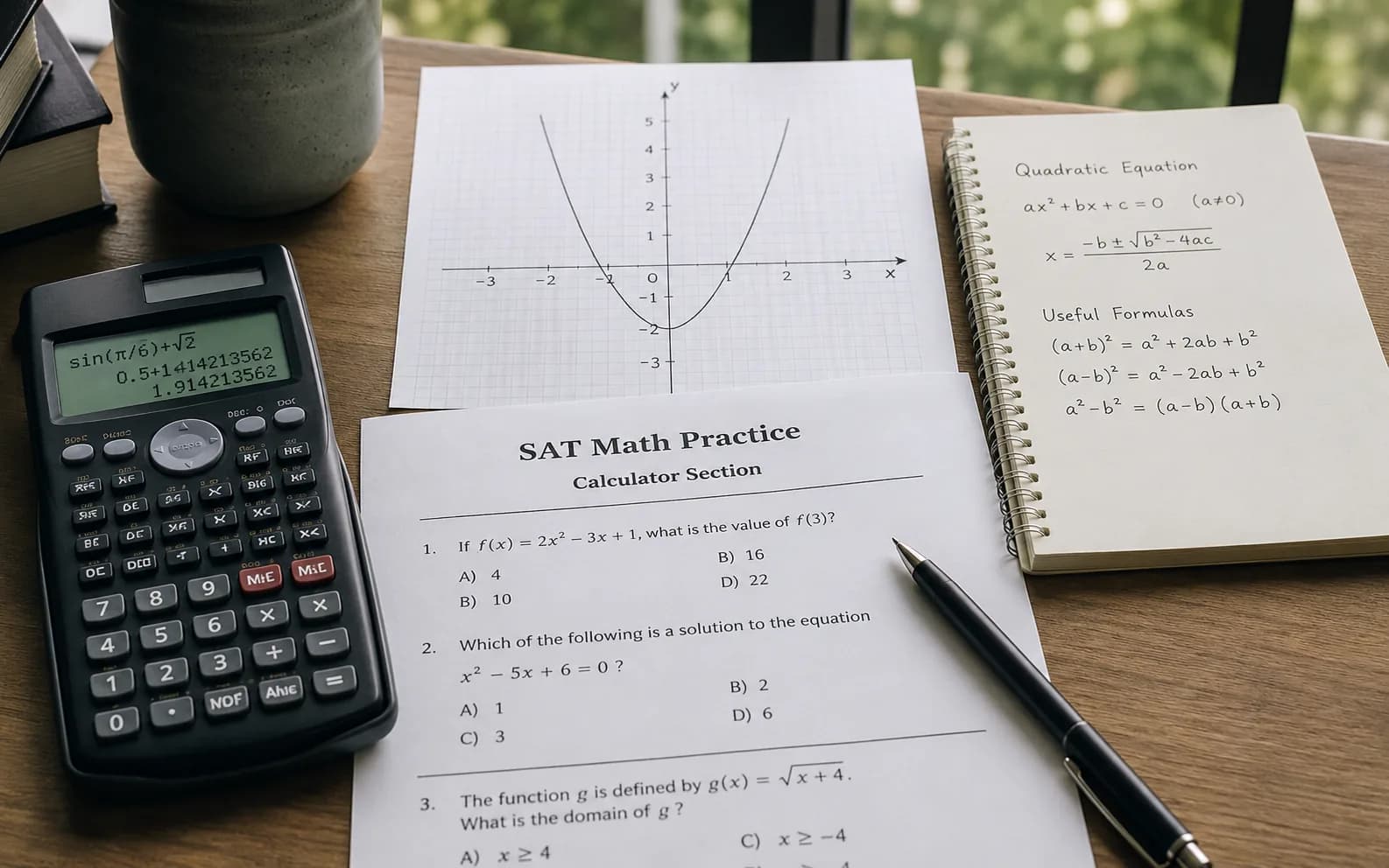 SAT Math bằng tiếng Anh