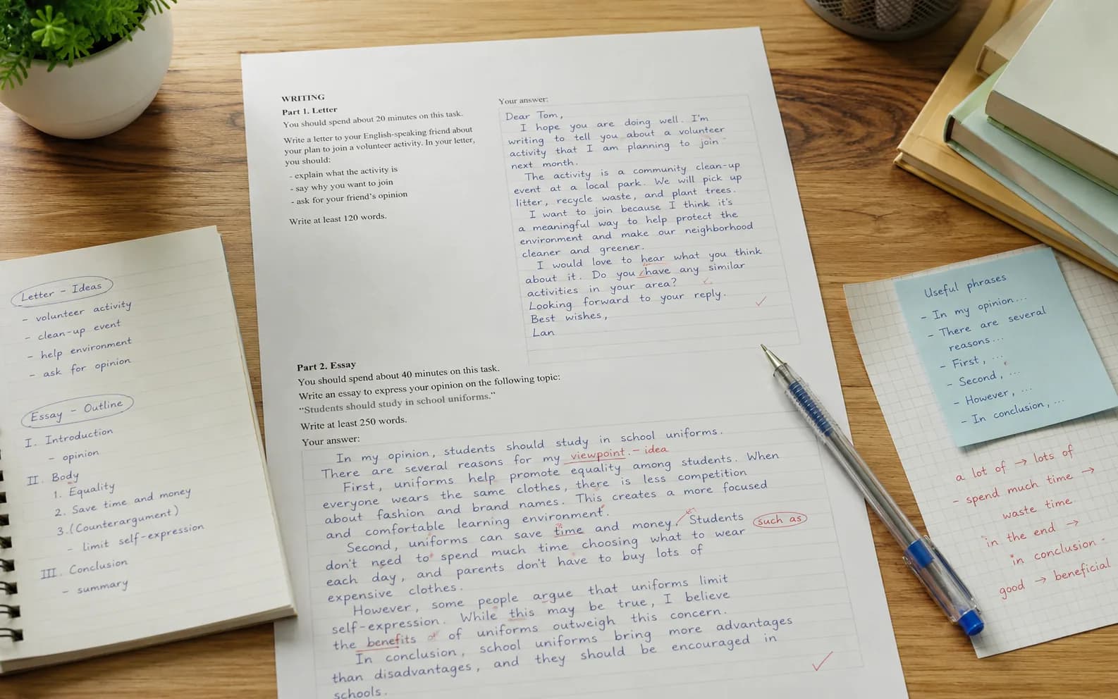 VSTEP Writing — hướng bậc 4